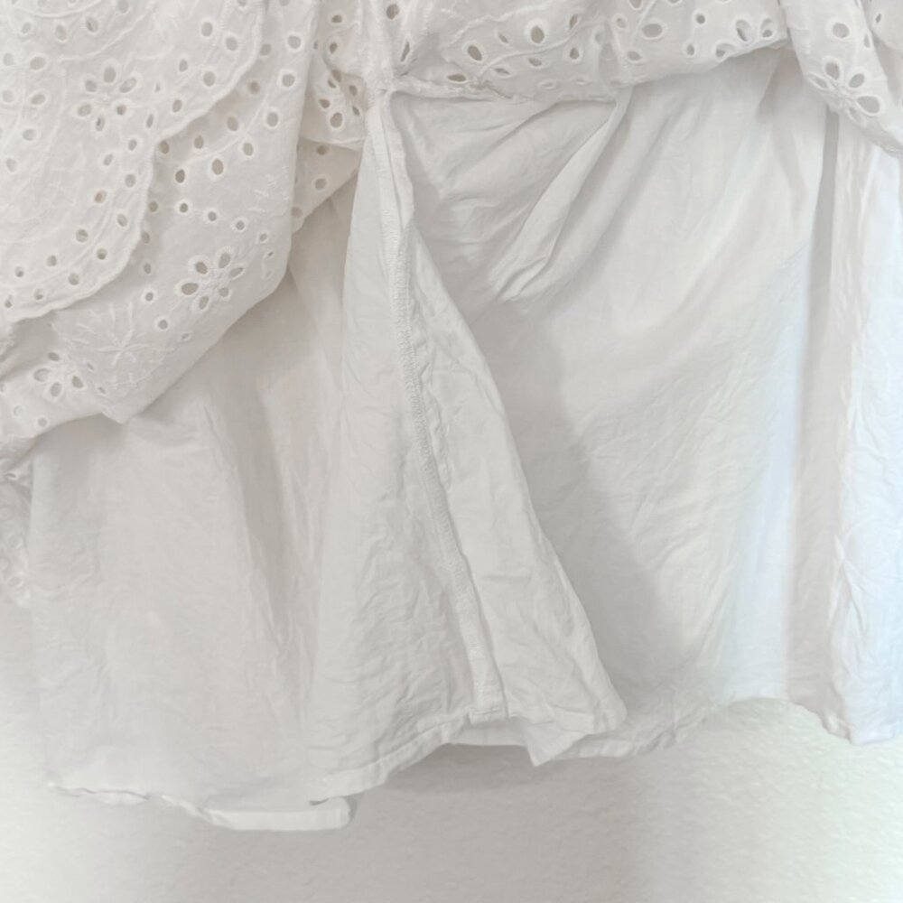 Chelsea & Violet Eyelet Babydoll Dress Boho Cottagegcore Fairycore Soft Girl XL - Picture 8 of 12